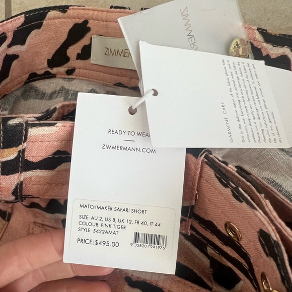 Zimmerman Matchmaker tiger shorts - Picture 9 of 11